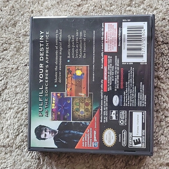 Disney The Sorcerer’s Apprentice for Nintendo DS - Picture 4 of 4